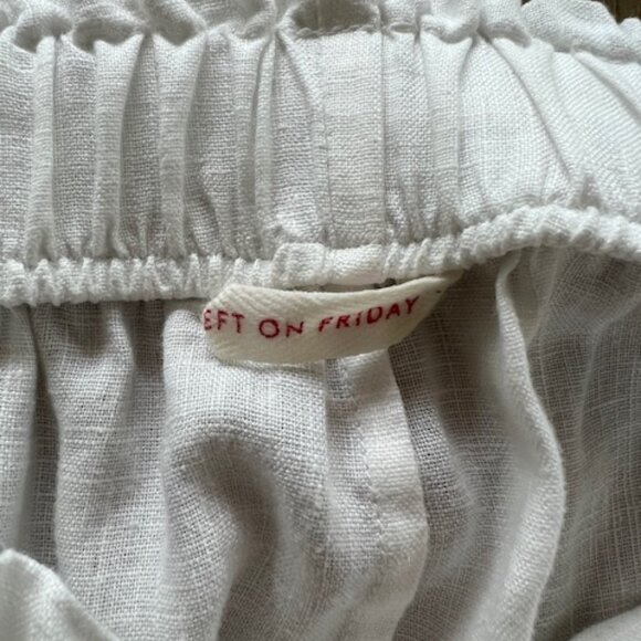 Left on Friday - Getaway Pant - Coconut (white) - Small - Picture 4 of 11